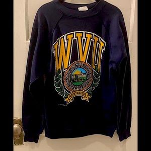 Vintage wvu sweatshirt size large